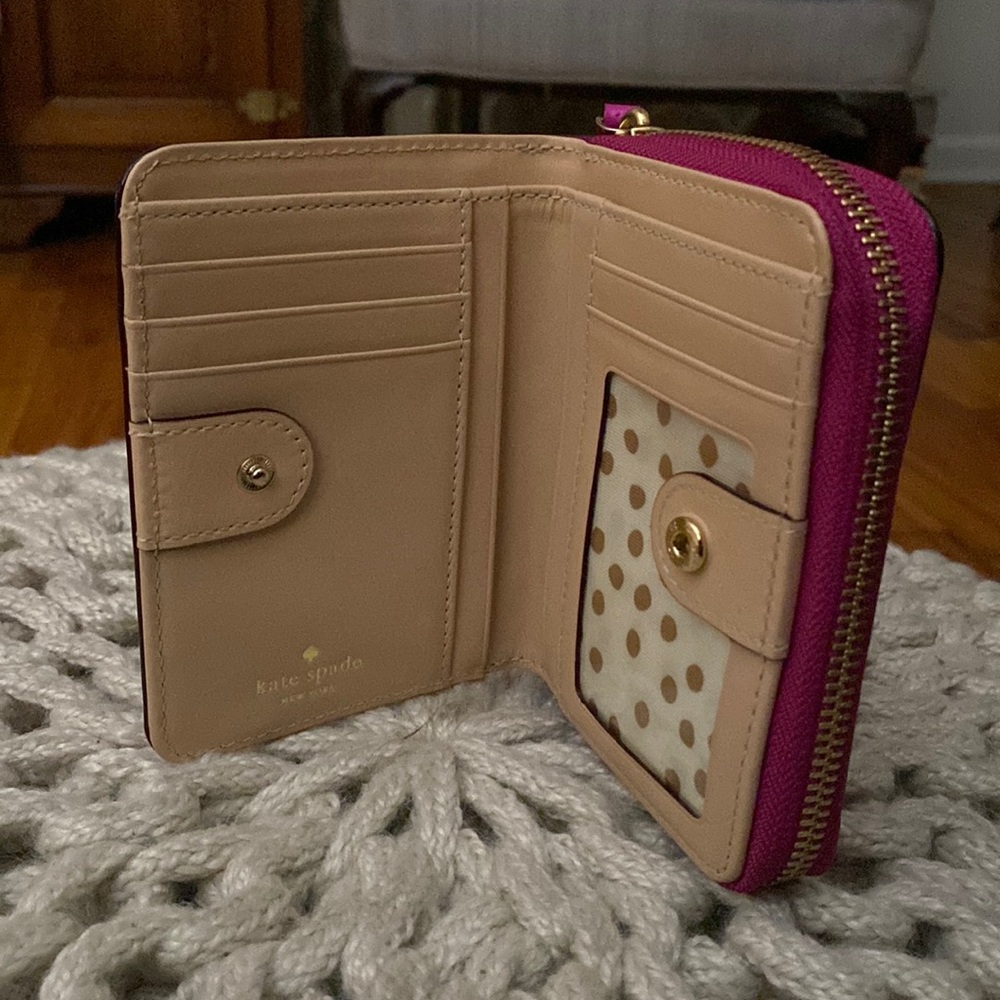 Kate Spade Hot Pink Wallet - Picture 7 of 7